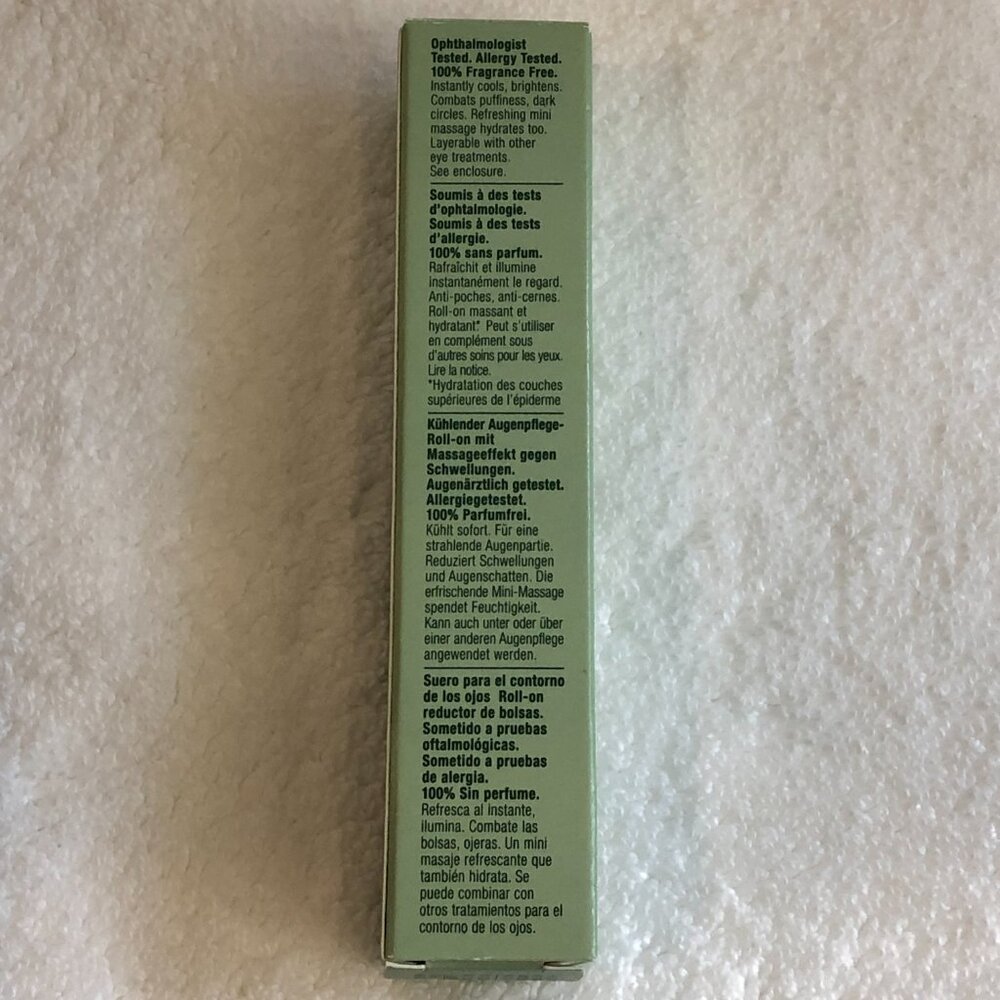 NWT Clinique All About Eye Serum De-Puffing Eye Massage 15ml/0.5oz - Picture 4 of 9